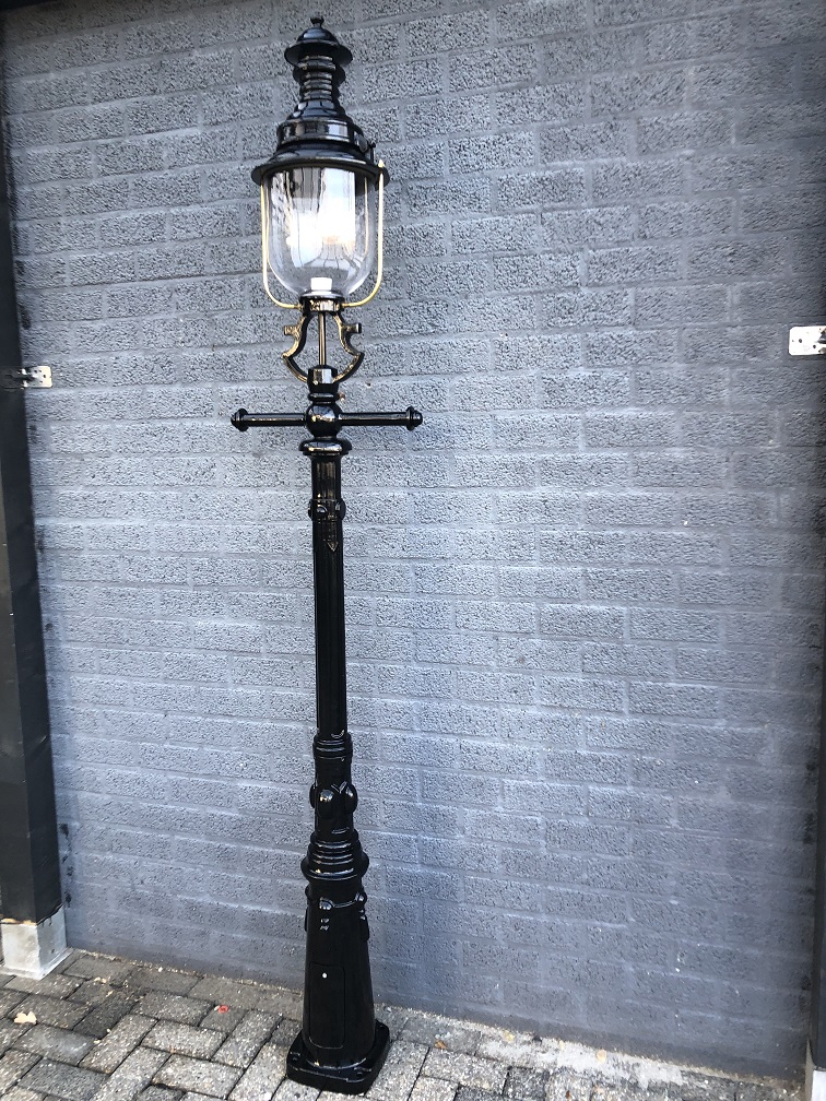 naast Belofte praktijk staande-lantaarn-buitenlamp-staande-lamp-lamp-tuin-lamp-buiten-verlichting -yard-lamp-lantaarn-250cm-
