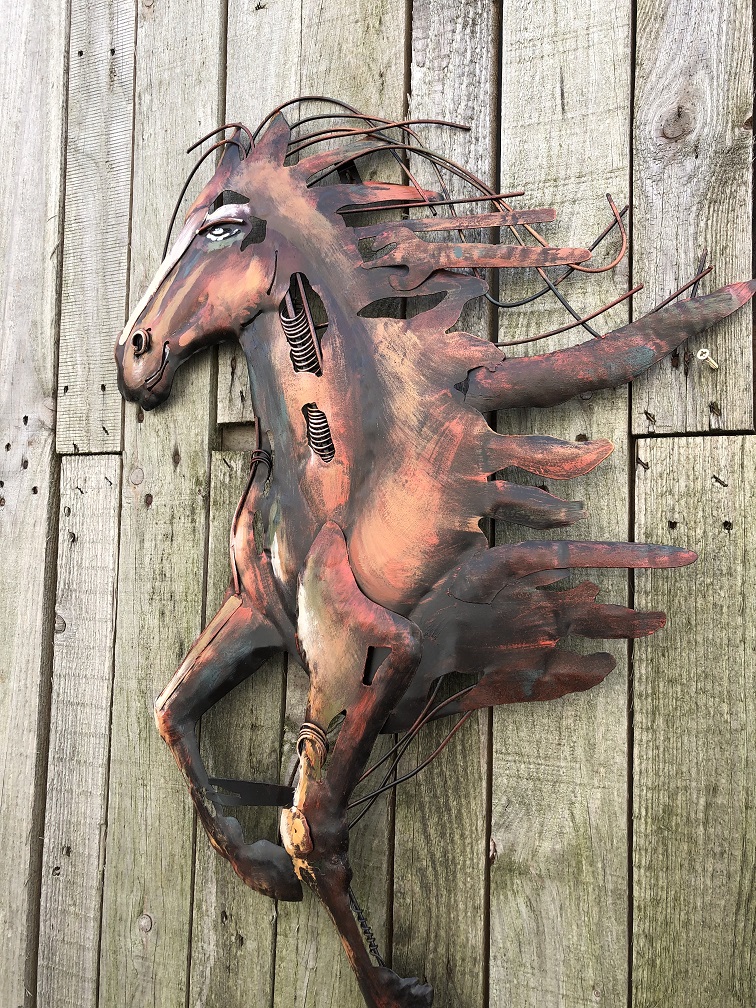 LAATSTE: Abstract paard, metaal, kunst! -