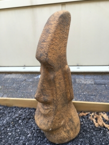 MOAI, große Steinstatue, Osterinseln!