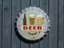 Bierdop - Beer Premium - wanddecoratie metaal