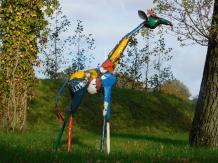 Giraffe „Savanna“ - 155 cm - Handgefertigtes Kunstwerk