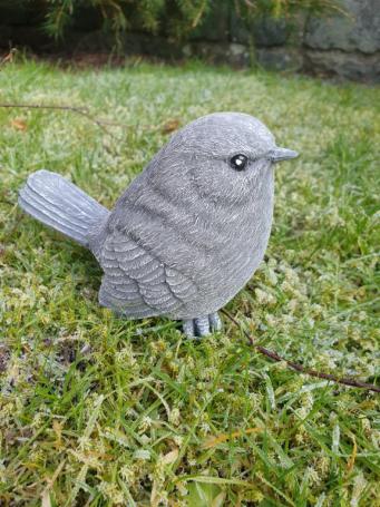 Tuinbeeld van een mus , beton