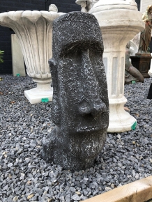 Stenen beeld van ''Moai'', figuur van de paaseilanden