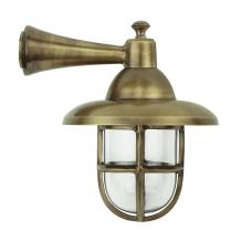 Outdoor lamp, scheepslamp, messing-koper. LAATSTE!!