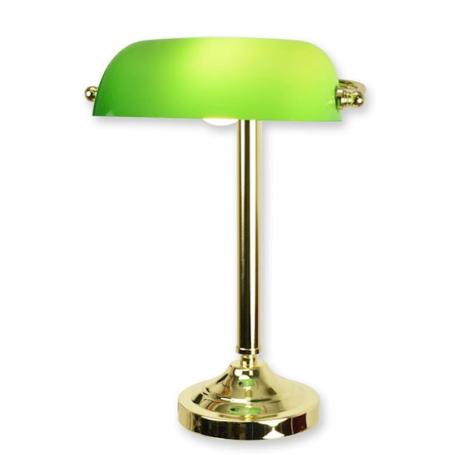 Bankerlampe, Lampe, Lampe grün