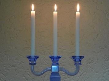 Kerzenständer - Blau - 35 cm - Glas