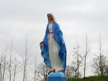 Beeld Maria - 90 cm - Polystone in Kleur