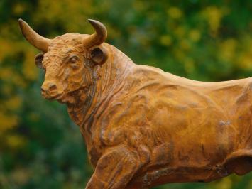 Statue Stier - Gusseisen - Massiv