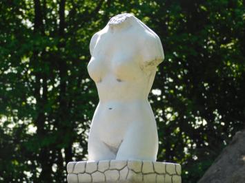 Beeld Torso Vrouw - 55 cm -Steen