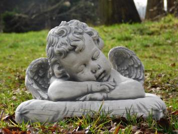 Statue Angel on Cushion - Stone