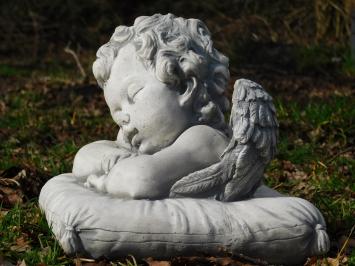 Statue Angel on Cushion - Stone