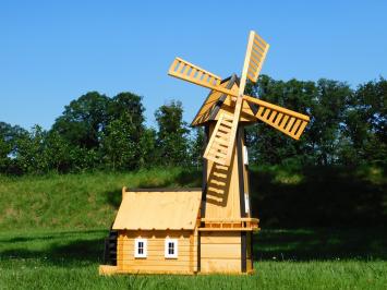 Windmolen met Watermolen - 160 cm - Geïmpregneerd Hout