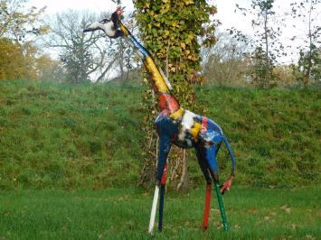 Giraffe „Savanna“ - 155 cm - Handgefertigtes Kunstwerk