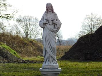 Statue Heiliges Herz auf Sockel - 150 cm - Stein