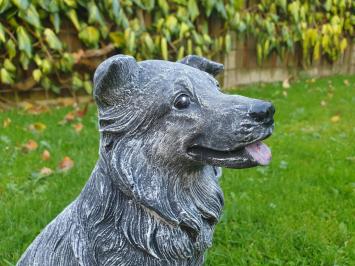 Gartenstatue von Hund, Sjors, Schäferhund, Beton