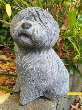 Gartenstatue Hund aus Beton, Hund