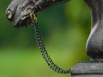 Statue Pferdekopf mit Zügeln - Polystone