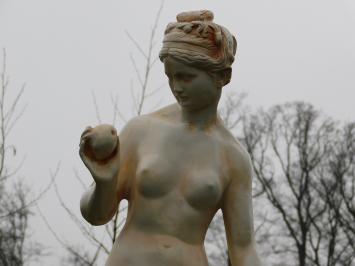 Statue Frau mit Apfel - 115 cm - Polystone