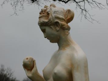 Statue Frau mit Apfel - 115 cm - Polystone